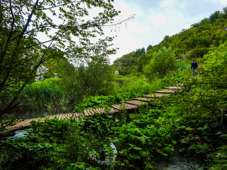 Plitvice Lakes Wooden Path