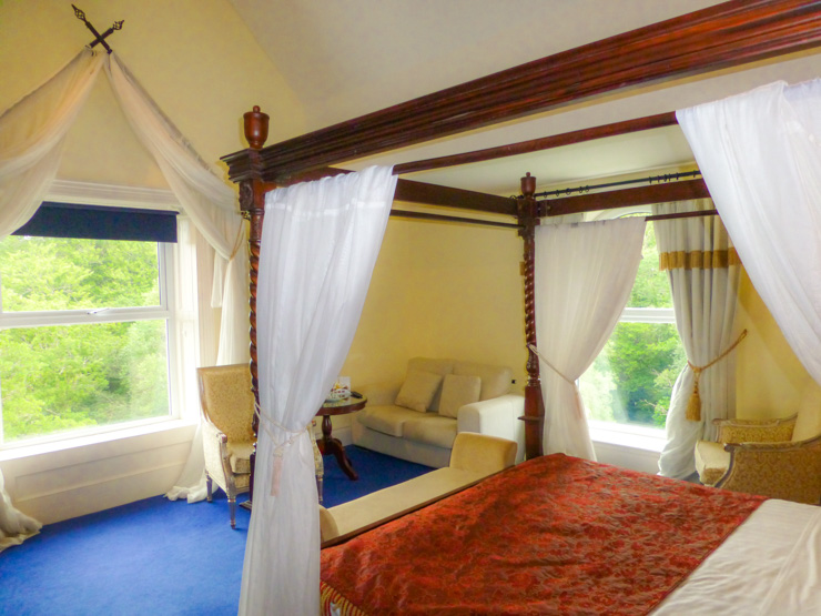 My room at Muckross Park Hotel and Spa in Killarney. I'm still swooning over those windows!