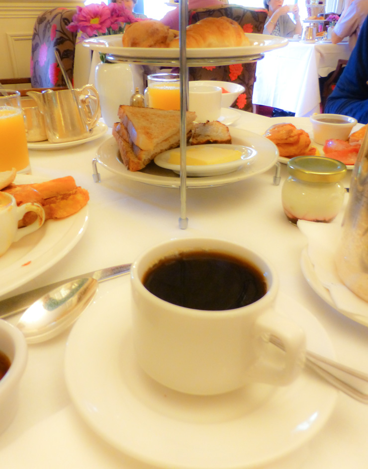 Delicious breakfast at Muckross Park Hotel. 