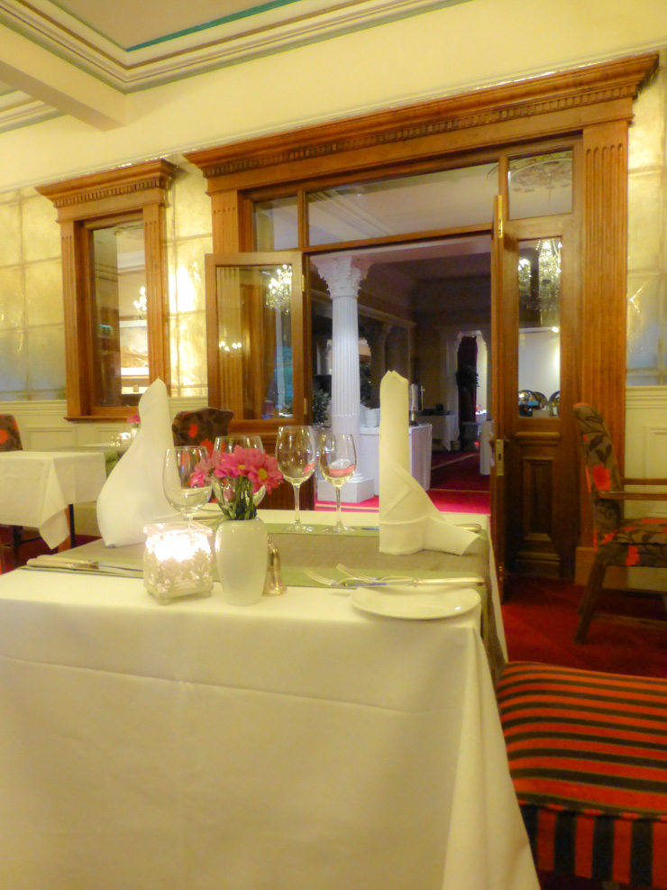 Dining room at Muckross Park Hotel and Spa in Killarney