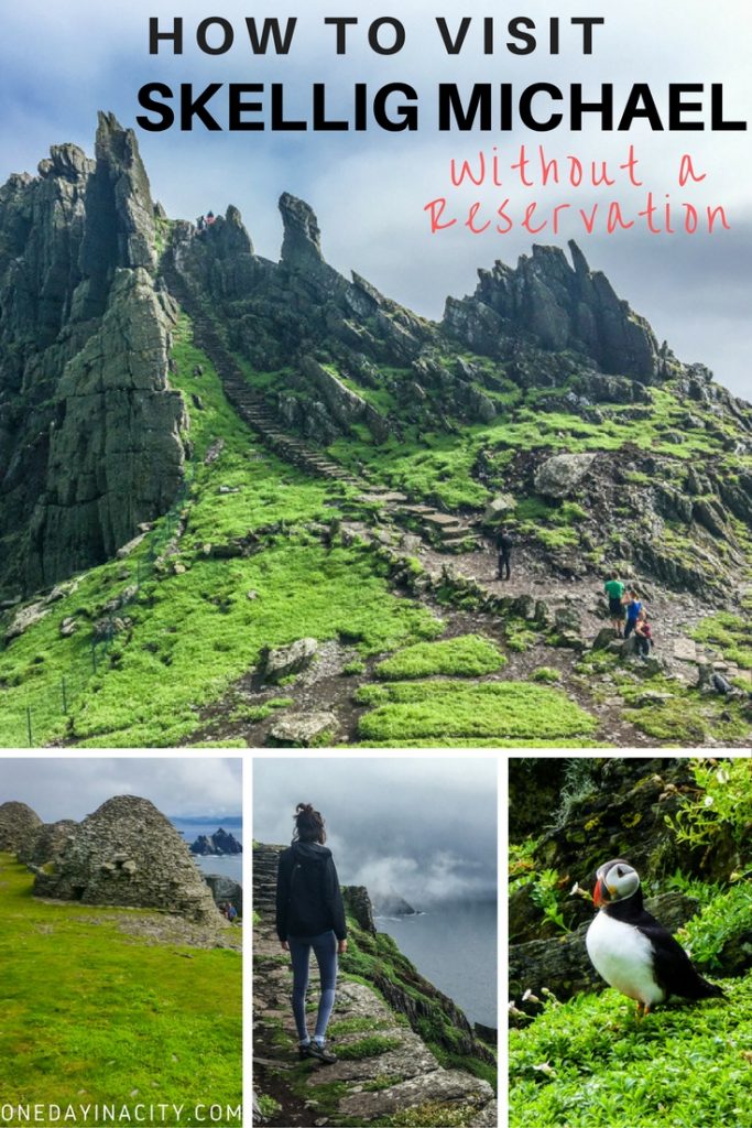 The rocky island of Skellig Michael is a UNESCO World Heritage Site located off the coast of the Ring of Kerry in Ireland. You can only access it via a limited number of boat operators. It is insanely popular since being featured in Star Wars Episode VII and boat reservations book up months in advance. Here are some tips for getting on a boat to Skellig Michael if you aren't able to get a reservation.