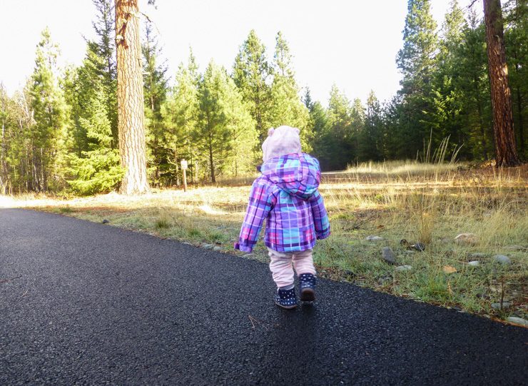 Kid-friendly hiking trails in Suncadia.