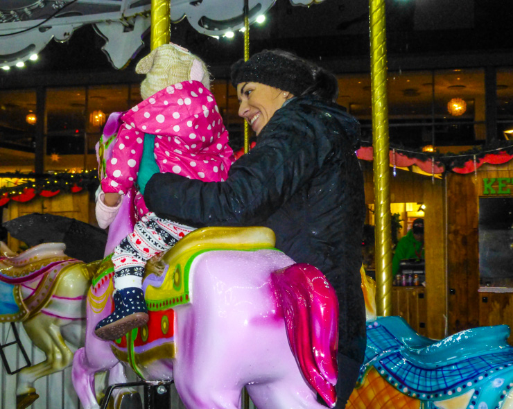 Vancouver Christmas Market Merry-Go-Round