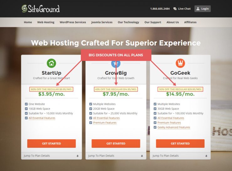 How to Start a Blog: Use Siteground as your Host