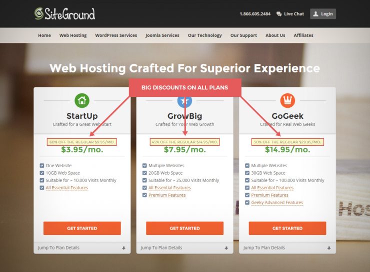 How to Start a Blog: Use Siteground as your Host