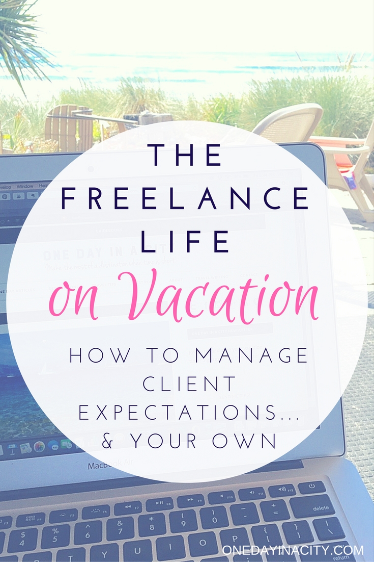 Vacations aren't quite the same when you're self-employed as a freelancer. But getting away from the day to day of your business for some rejuvenation is still important. Here are some tips on how to take a vacation that keeps your clients happy -- and ensure you don't spend your whole vacation working. 