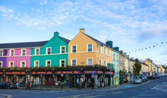 Colorful Kenmare, Ireland along the Ring of Kerry