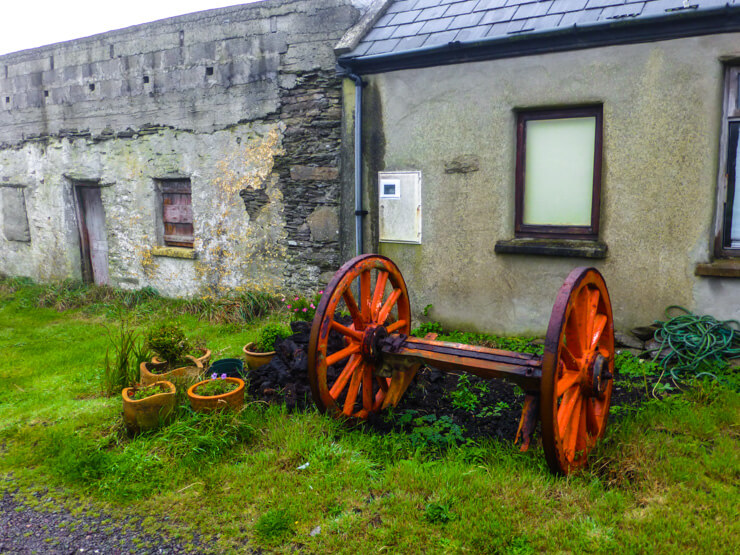 Valentia Island along the Ring of Kerry in Ireland