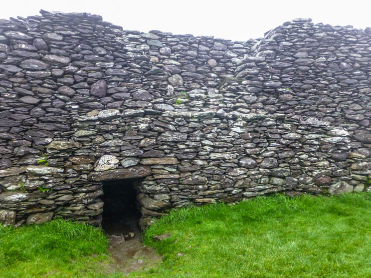 You can walk around the inside of Staigue Fort. 