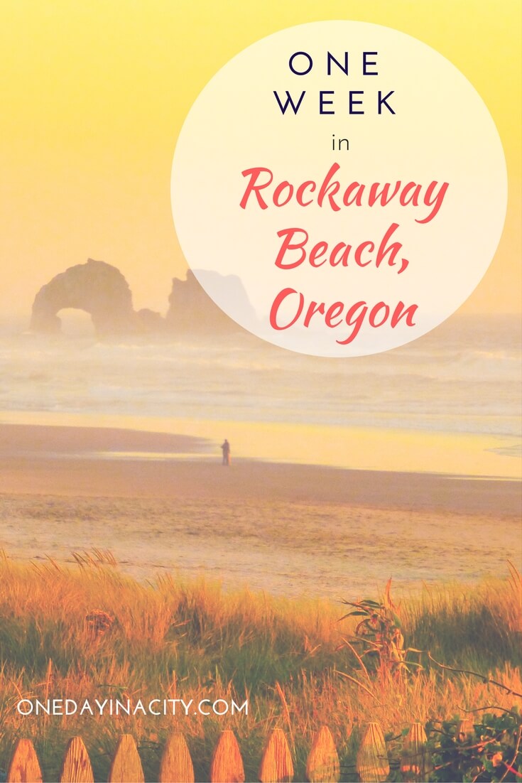 Travel Guide for Rockaway Beach: A helpful travel itinerary for how to spend a relaxing and fun week in and around Rockaway Beach, located along the Oregon Coast. Includes day trip tips for Cannon Beach, Tillamook, and more, plus how to best enjoy the laidback beach lifestyle of Rockaway Beach. 