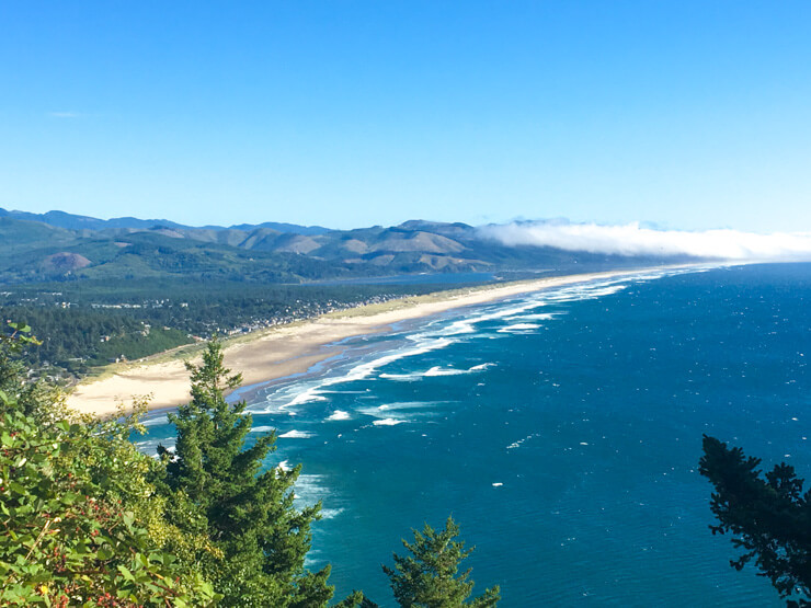 View of the Oregon Coast