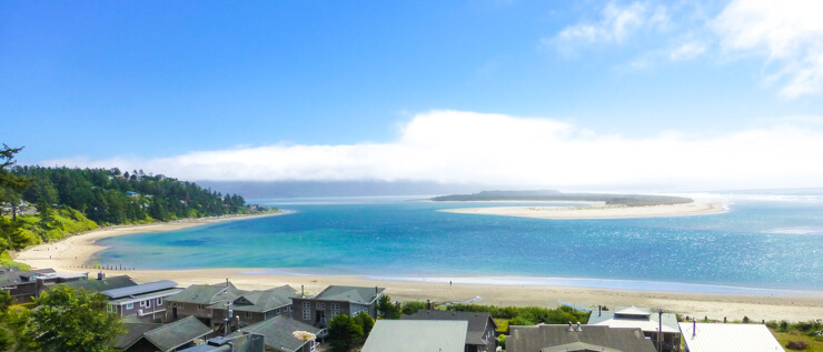 Gorgeous Netarts Bay on the Oregon Coast