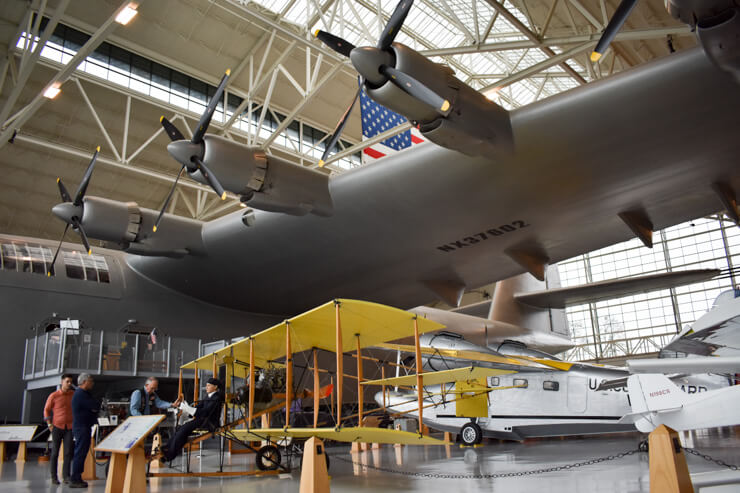 Look at that wing on the Spruce Goose!