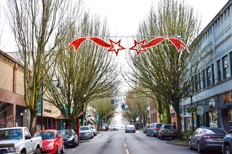 Downtown McMinnville, Oregon