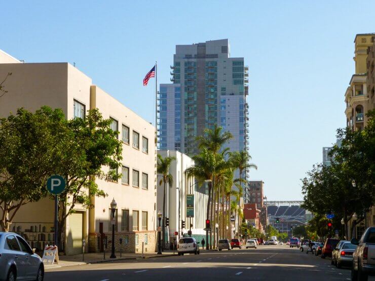 A car is often necessary for easily getting around San Diego.