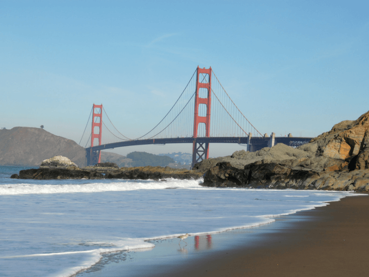 A Day in San Francisco: Beaches and parks in San Francisco often come with awesome views