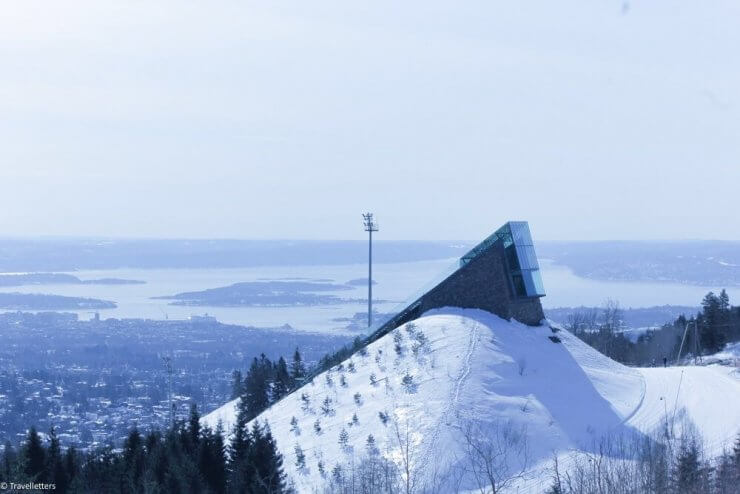 Photo of the view from Holmenkollen