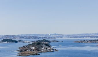 View of Oslo from Ekeberg Parken