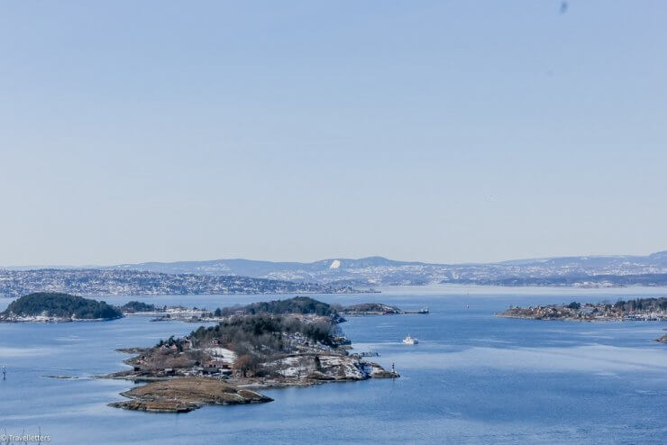 View of Oslo from Ekeberg Parken
