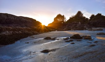 Tofino Sunburst - Cox Bay Beach