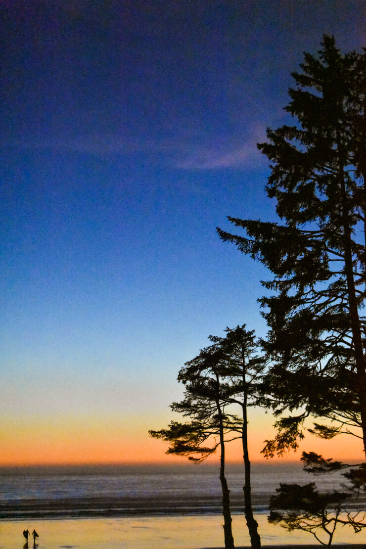 Sunset in Tofino, British Columbia