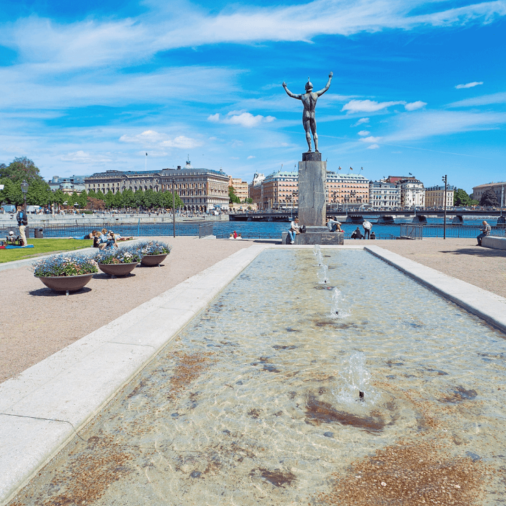 Statue in Stockholm