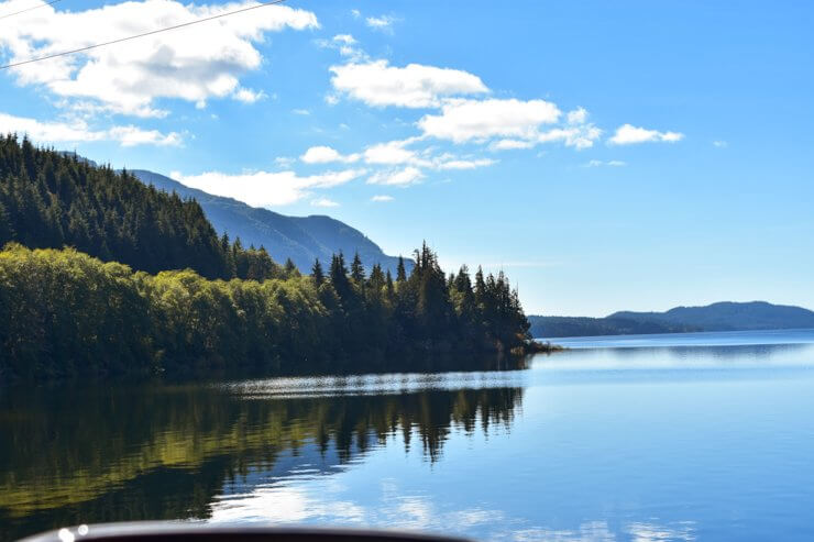 View during drive from Victoria to Tofino