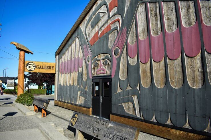 Roy Henry Vickers Art Gallery in Tofino