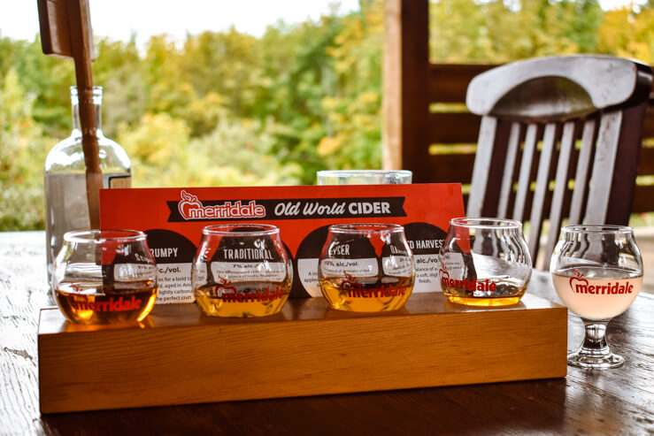 Cider Tasting at Merridale Cidery