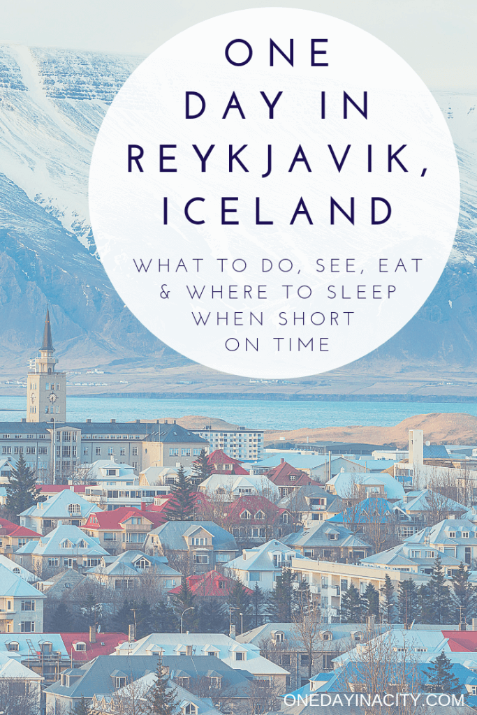 Get a detailed guide for how to spend one day in Reykjavik, Iceland. Includes itinerary ideas for nature lovers, culture vultures, and Aurora Borealis chasers.