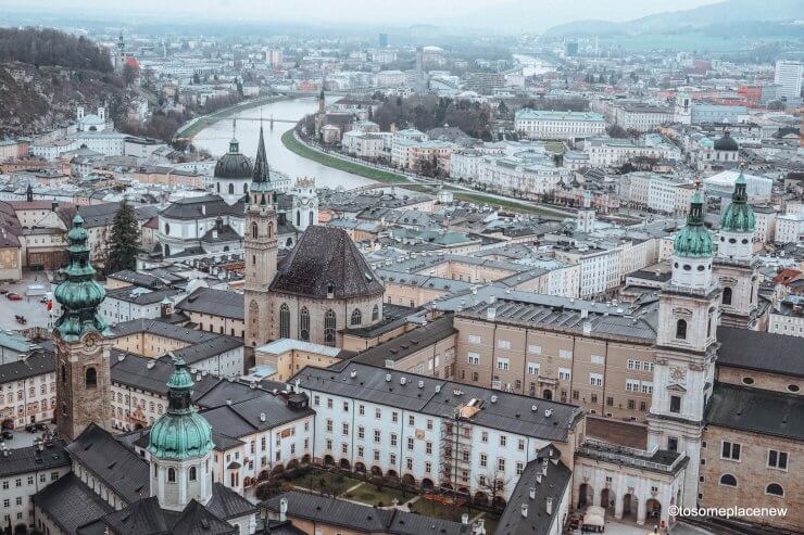 Visit Salzburg, Austria on a day trip from Vienna. 