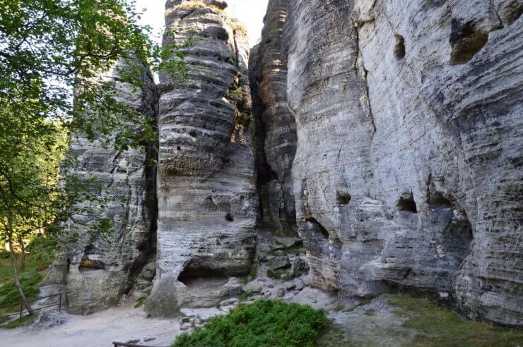 Tisa Rocks are a nature filled day trip from Prague