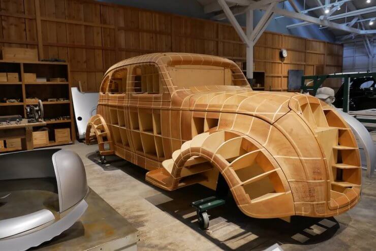 First Toyota Model at the Toyota Museum in Nagoya, Japan