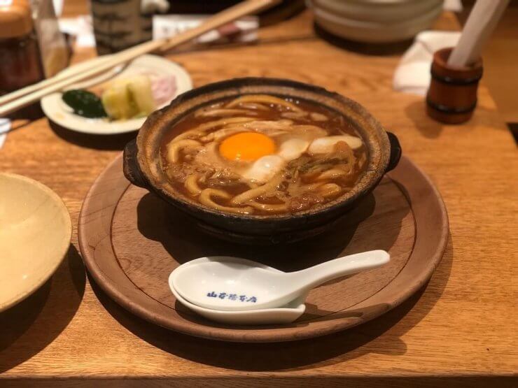 Miso Nikomi Udon at Yamamotoya Sakae Nagoya