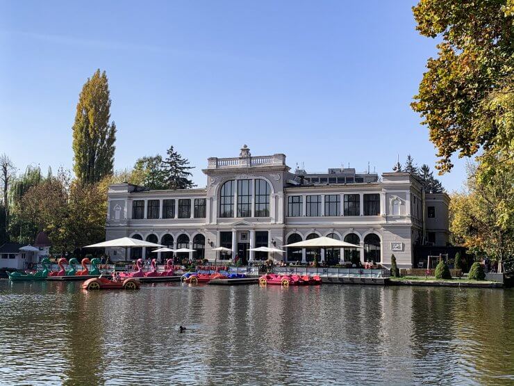 Cluj Lake in Romania