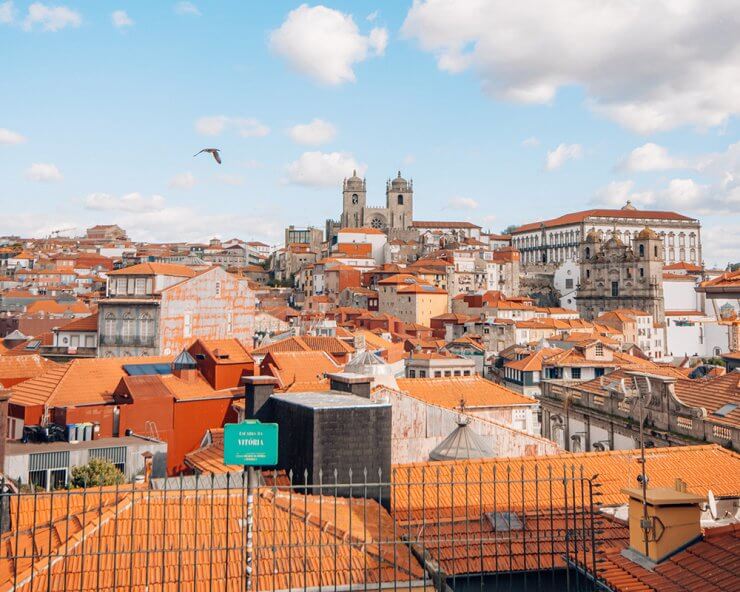 Miradouro da Vitoria in Porto 