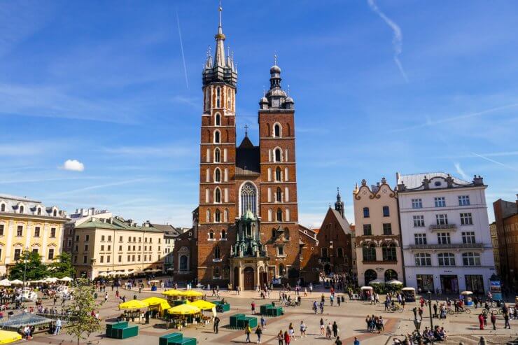 St. Mary's Basilica in Main Market Square