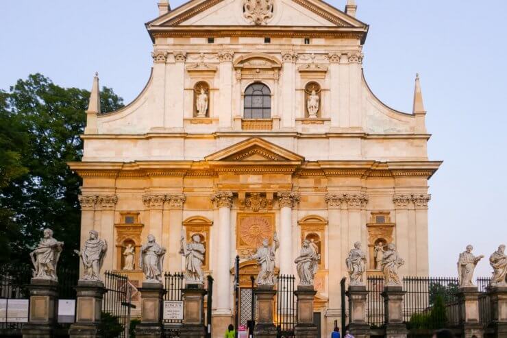 Church of St. Peter & Paul in Krakow, Poland