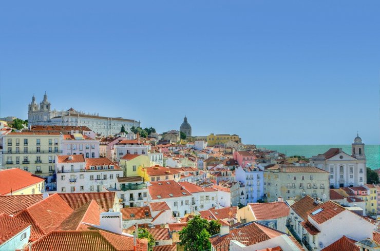 Rooftop view of Lisbon