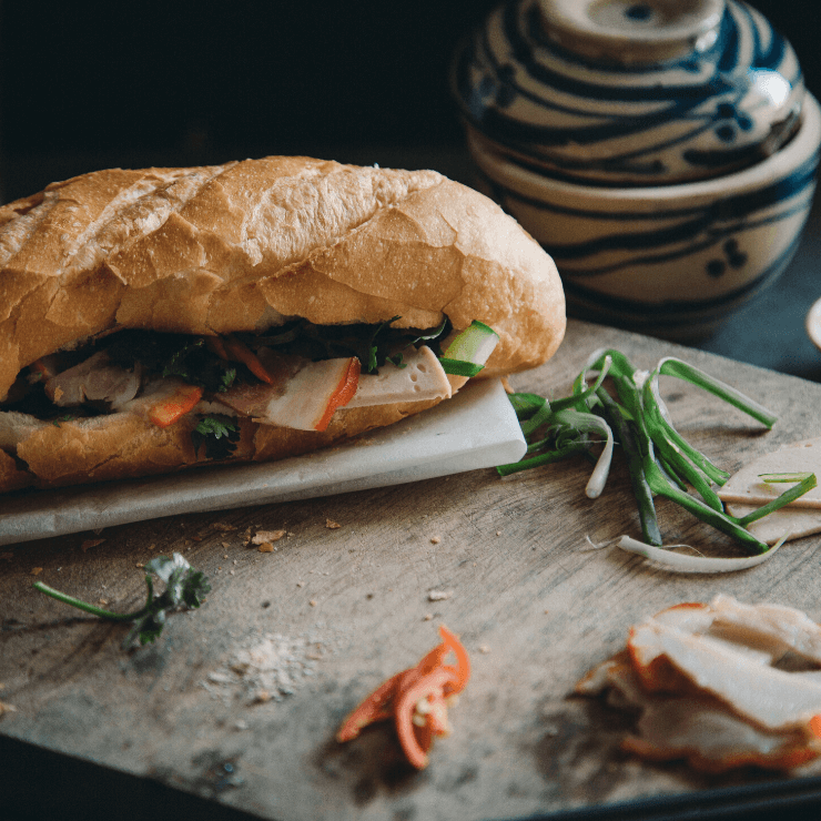 Banh Mi meal in Vietnam