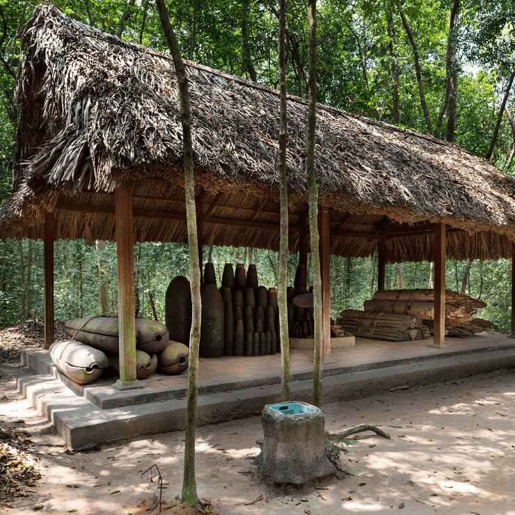 War History at the Cu Chi Tunnels