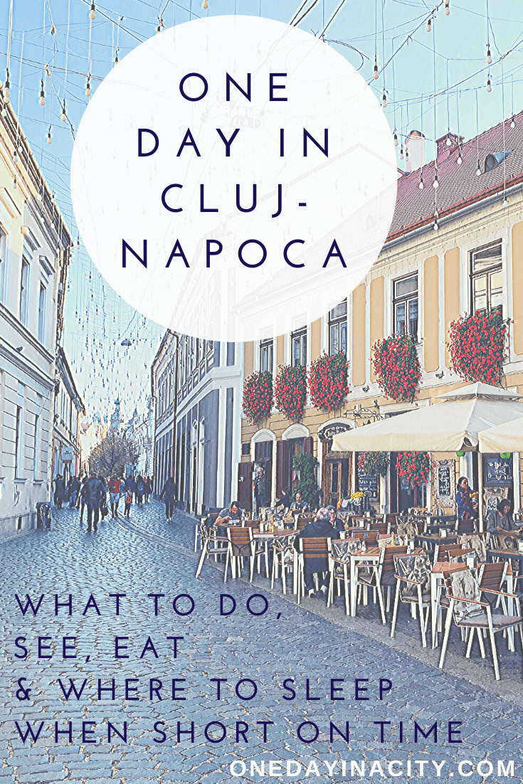 Short on time in Cluj-Napoca? This one day in Cluj guide will help! Follow our detailed itinerary complete with walking directions for the perfect day in this Romanian town. Find out what to see, where to go, what and where to eat, top places to spend the night, and more. 