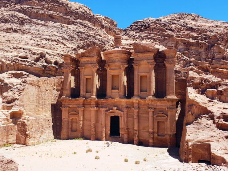 Make time during your one day in Petra to see the magnificent Monastery. 