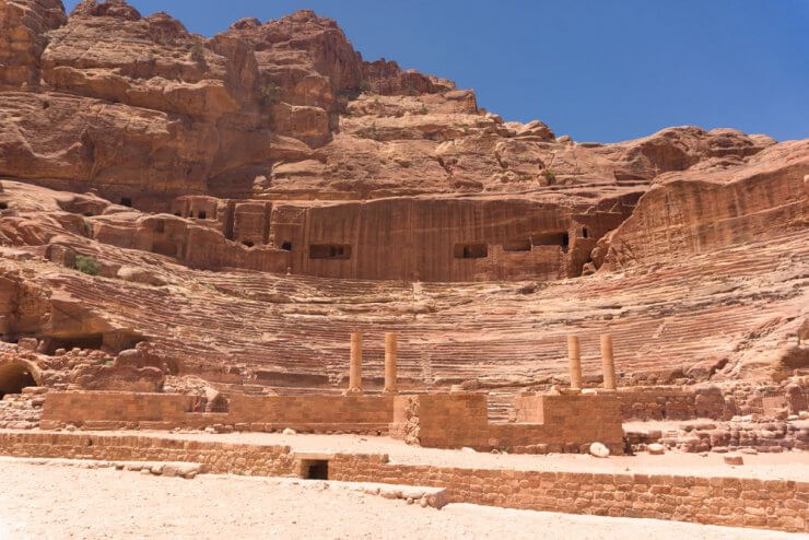 The Theatre is a must see during a day trip to Petra. 