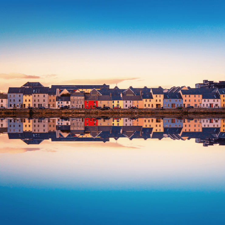 Claddagh Promenade in Galway