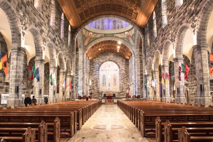 The interior of Galway Cathedral