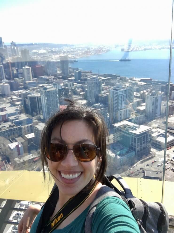 Atop the Seattle Space Needle