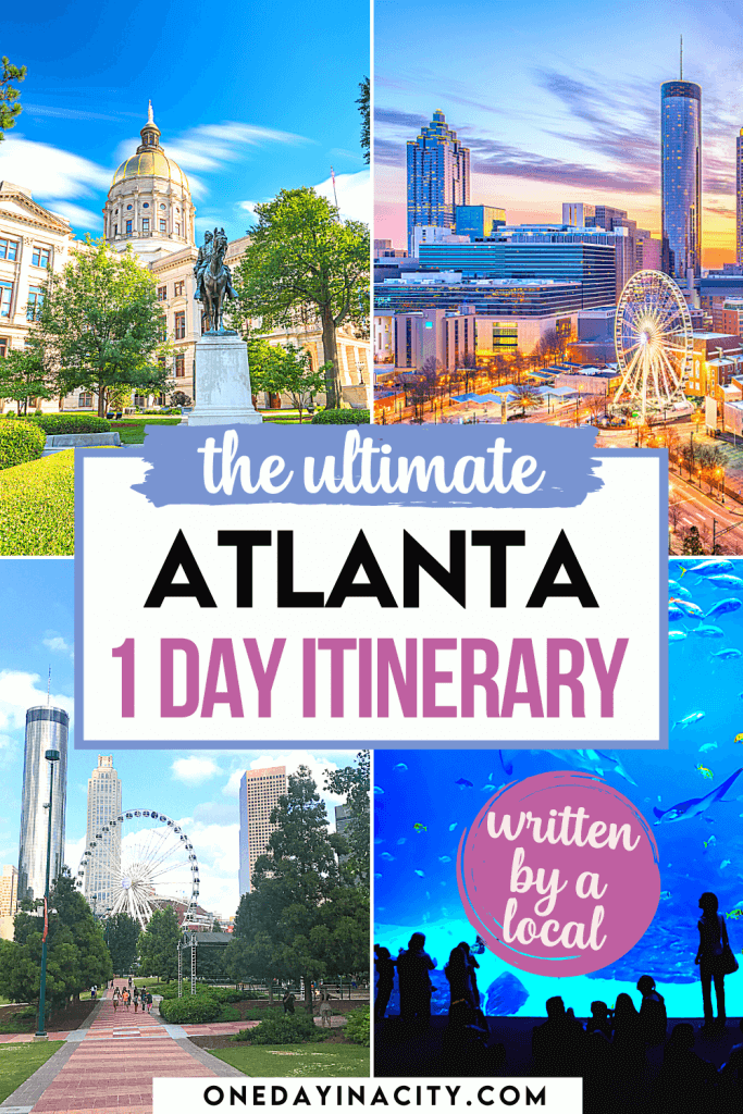 Find out the best things to do in Atlanta, Georgia when short on time with this One Day in Atlanta itinerary put together by a local. 