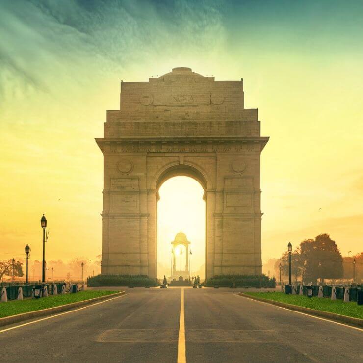 Seeing India Gate is one of the top things to do if you have just one day in Delhi. 