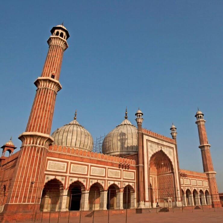 Jama Masjid is a mosque that is one of the top things to see in Delhi, India. 